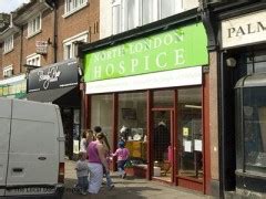 North London Hospice charity shop, Green Lanes, Winchmore Hill.
